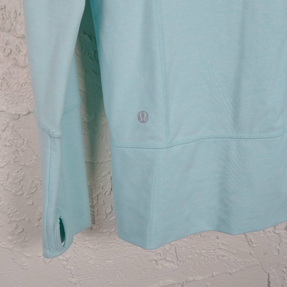 Lululemon In Stride Long Blue Running Jacket - Picture 6 of 6